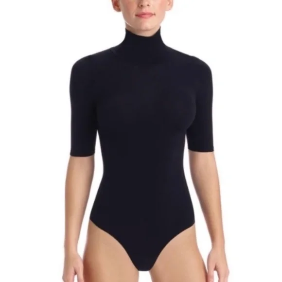 NWT Commando Ballet Short Sleeve Turtleneck Bodysuit - Picture 11 of 12